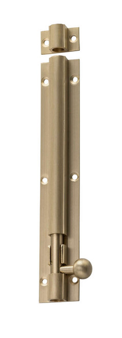 Tradco Barrel Bolt - 150 x 25mm - Satin Brass