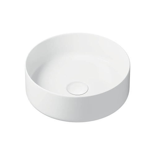 Fienza Reba Mini Above Counter Bathroom Basin - 310 x 110 x 310mm - Glossy White