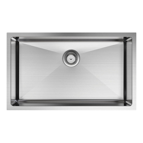 Fienza Hana Single Bowl Kitchen Sink - 750 x 200 x 450mm - Stainless Steel