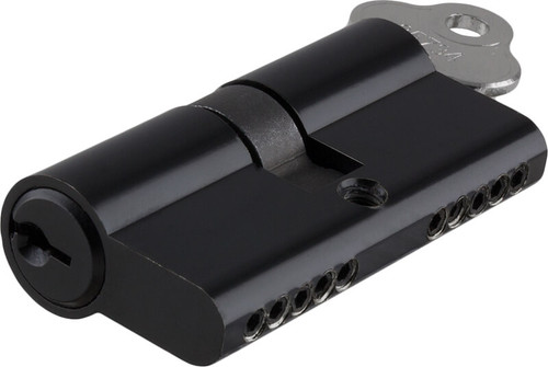 Tradco/Iver Euro Cylinder (C4) - Dual Function - 5 Pin/65mm - Matte Black