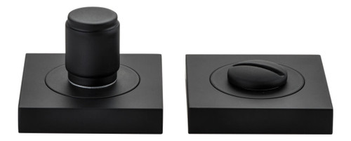 Iver Berlin Square Privacy Turn - 52 x 52mm/4mm Spindle - Matte Black