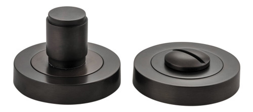 Iver Berlin Round Privacy Turn - 52mm/4mm Spindle - Signature Brass