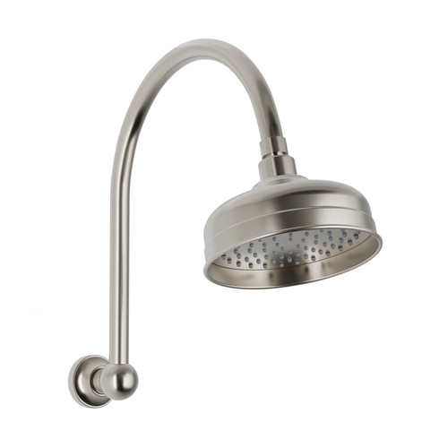 Phoenix Cromford Shower head - 150mm - Brushed Nickel