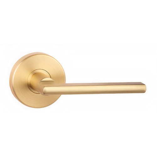 N2Lok Decorus Lever Door Handle - Satin Brass