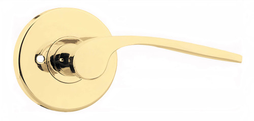 N2Lok Padela Lever Door Handle - Polished Brass