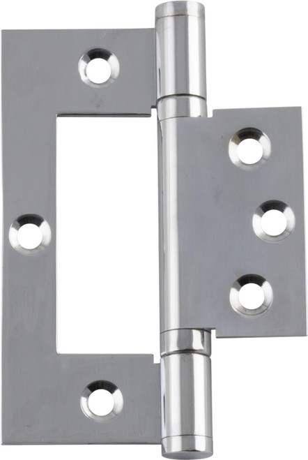 Iver Hirline Hinge - 100 x 49mm - Chrome