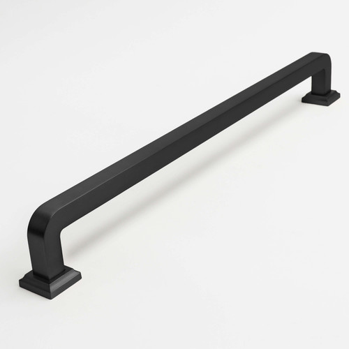 Hepburn Bronte Appliance Cabinet Pull Handle - 400mm - Black