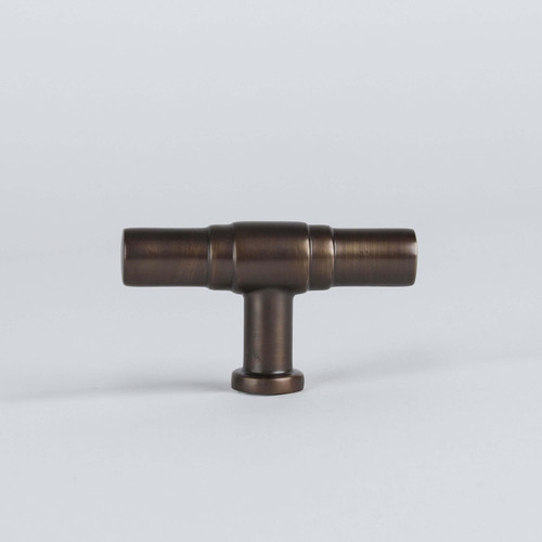 Hepburn Georgia T Bar Cabinet Knob - 60mm - Oil Rubbed Bronze