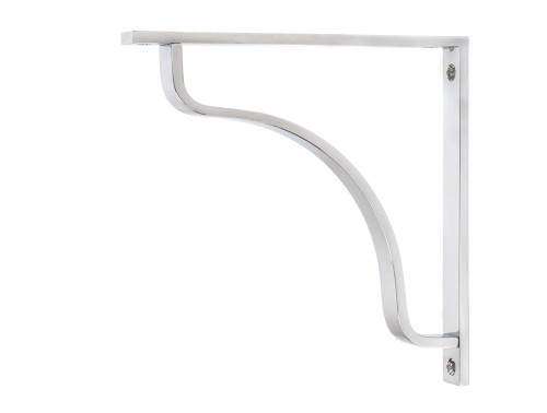 From The Anvil Abingdon Shelf Bracket - 200 x 200mm - Chrome