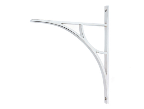 From The Anvil Tyne Shelf Bracket - 314 x 250mm - Chrome