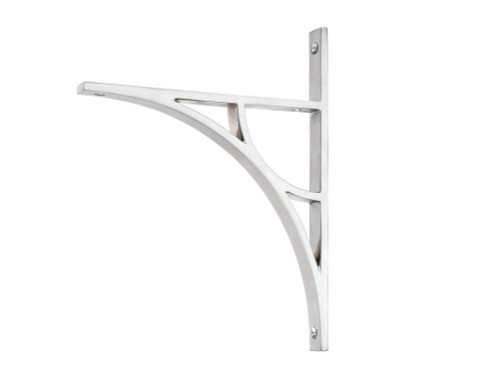 From The Anvil Tyne Shelf Bracket - 260 x 200mm - Satin Chrome