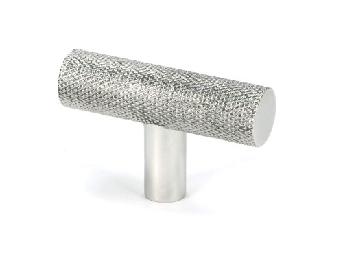 From The Anvil Brompton T Bar Cabinet Knob - 50mm - Polished Stainless Steel