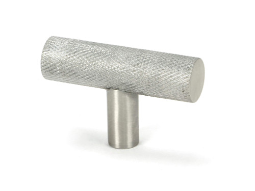 From The Anvil Brompton T Bar Cabinet Knob - 50mm - Satin Stainless Steel