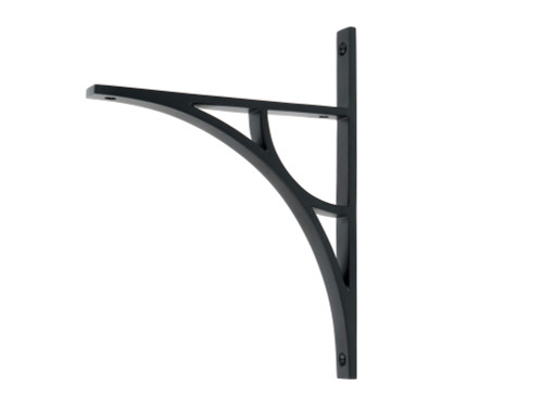 From The Anvil Tyne Shelf Bracket - 260 x 200mm - Matte Black