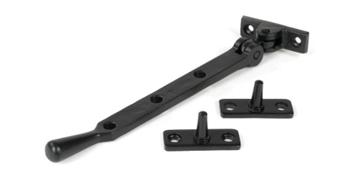 From The Anvil Newbury Sill Mounted Casement Stay - Matte Black