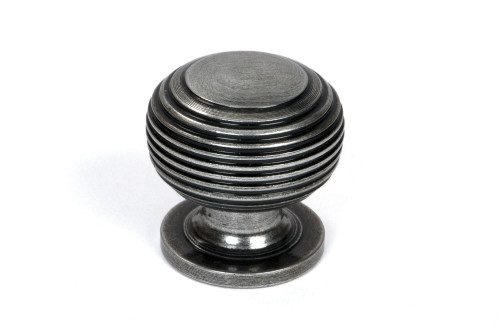 From The Anvil Beehive Cabinet Knob - Pewter Patina