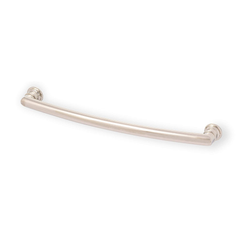 Castella Decade Ridged Cabinet Pull Handle - 222mm - Polished Nickel