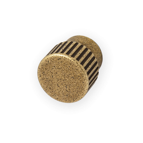 Castella Sorano Cabinet Knob - 25mm - Antique Brass