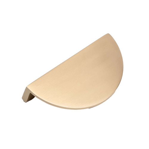 Manovella Iris Half Moon Drawer Pull Handle - 100mm - Brushed Brass