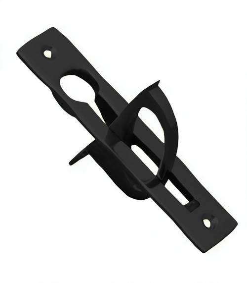 Austyle Traditional Sliding Door Edge Pull - 150 x 25mm - Matte Black