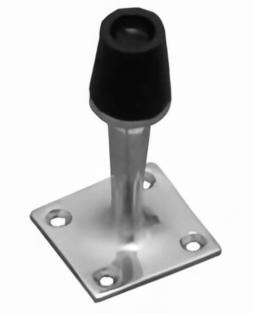 Austyle Traditional Wall Mounted Door Stop - 75mm - Chrome