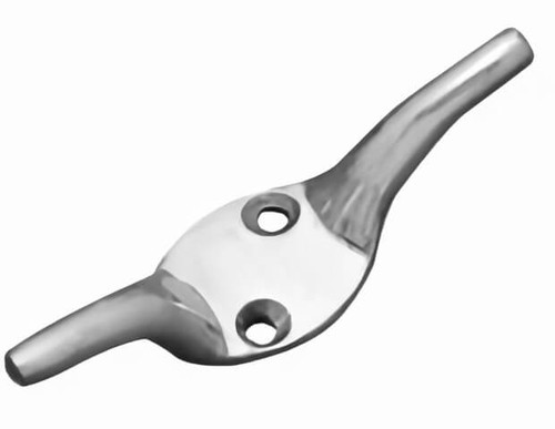 Superior Brass Cleat Hook - 75 x 20mm - Chrome