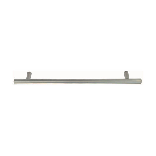 Domino T Bar Cabinet Pull Handle - Satin Stainless Steel