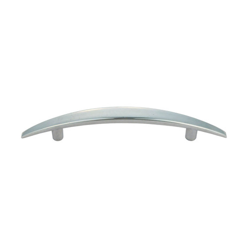 Domino Curved Cabinet Pull Handle - Chrome