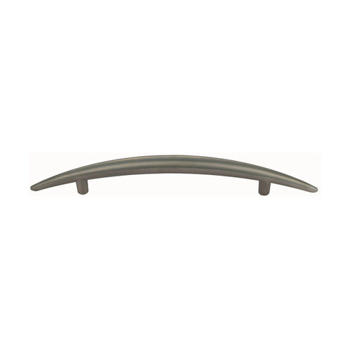 Domino Arched Cabinet Pull Handle - Satin Nickel
