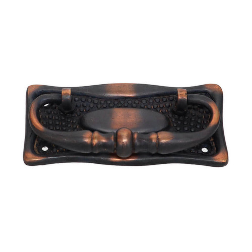 Domino Vintage Dresser Handle - 107 x 52mm - Antique Bronze