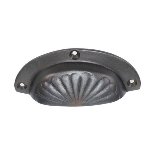 Domino Fluted Drawer Pull Handle - 95 - Antique Bronze