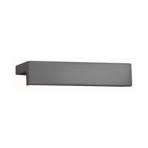Domino Modern Lip Cabinet Pull Handle - Antique Bronze
