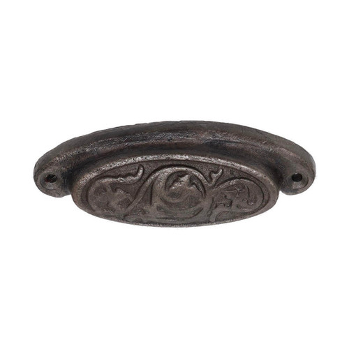 Domino Old English Drawer Pull Handle - 96 - Cast Iron