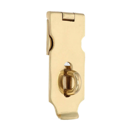 Domino Vintage Hasp & Staple - Polished Brass
