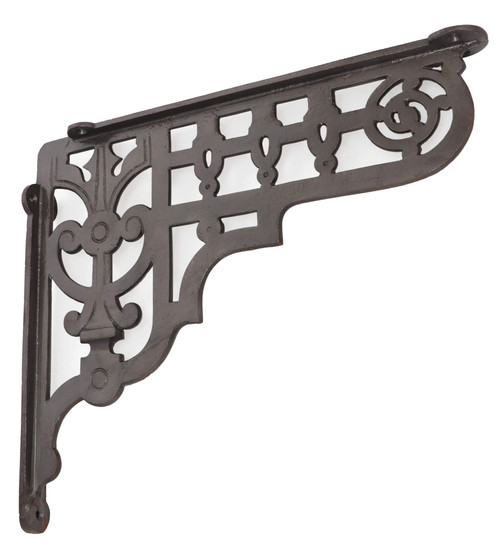 Domino Federation Shelf Bracket - 315 x 265mm - Cast Iron