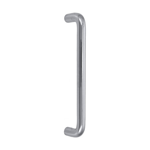 Domino Traditional D Style Tube Pull Handle - Chrome