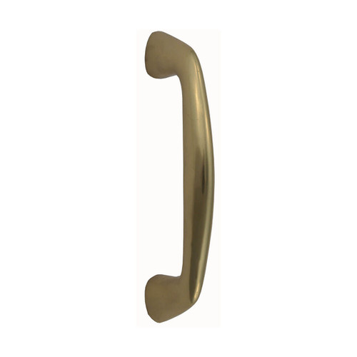 Domino Classic Pull Handle - 110mm - Polished Brass