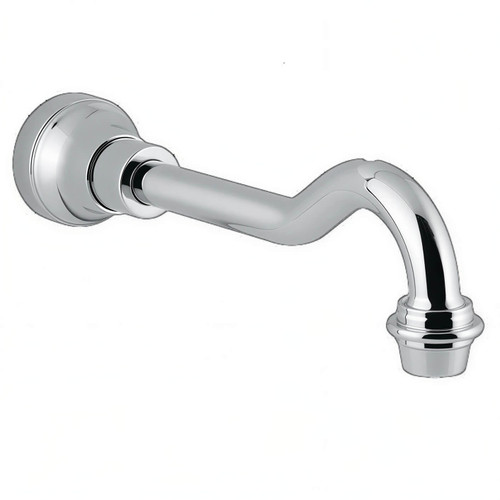Armando Vicario Provincial Wall Mounted Bath or Basin Outlet - Fixed Spout - Chrome