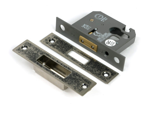 From the Anvil Euro Deadlock - 45mm Backset - Pewter Patina