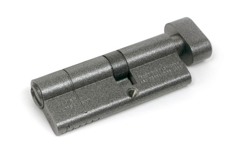 From The Anvil Euro Cylinder (1A) with Thumbturn - 5 Pin/80mm (45/35) - Pewter Patina