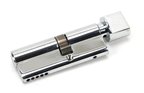 From The Anvil Euro Cylinder (1A) with Thumbturn - 5 Pin/80mm (45/35) - Chrome