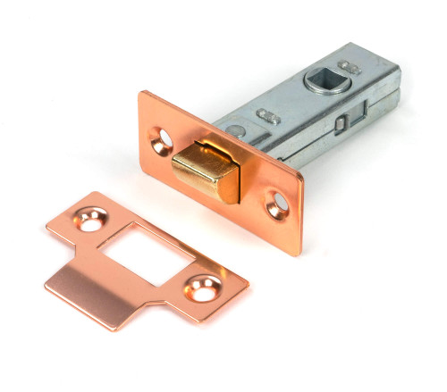 From the Anvil Standard Tubular Latch - 45mm Backset - Polished Bronze