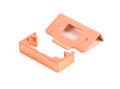 From The Anvil Rebate Kit to Suit Standard Tubular Latch - 59 x 28.5mm - Polished Bronze