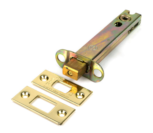 From The Anvil Privacy Latch - 108mm Backset - Polished Brass