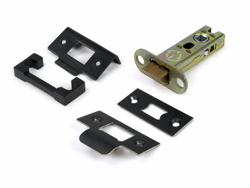 From the Anvil 57mm Backset Hard Sprung Tubular Latch + Rebate Kit - Antique Bronze