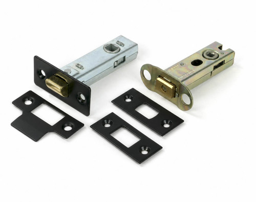 From the Anvil 57mm Backset Tubular Latch + Privacy Bolt - Black