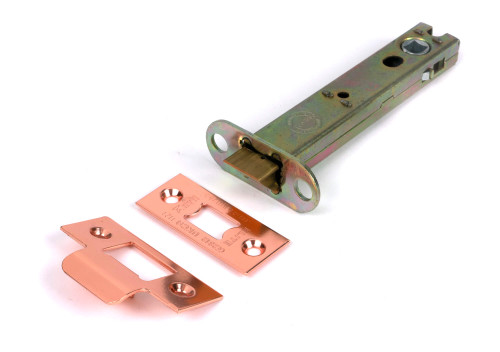 From the Anvil Hard Sprung Tubular Latch - 107mm Backset - Polished Bronze
