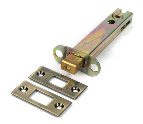 From The Anvil Privacy Latch - 108mm Backset - Aged Brass