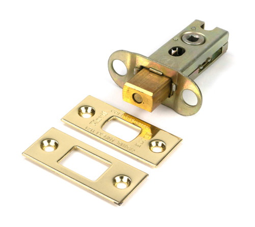From The Anvil Privacy Latch - 44mm Backset - Polished Brass