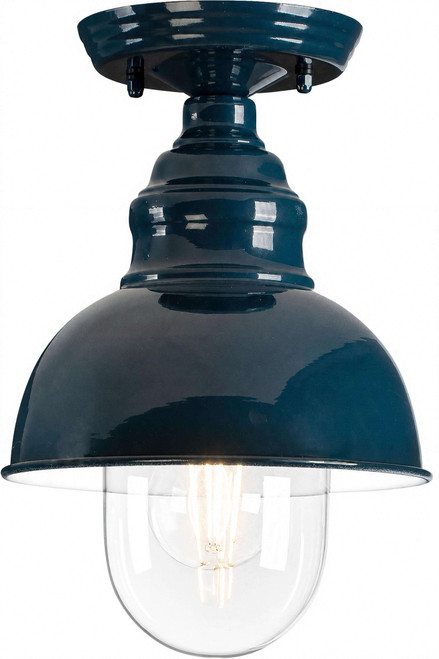 Lighting Inspirations Parkway Under Eave Light - 240 x 190mm - French Blue